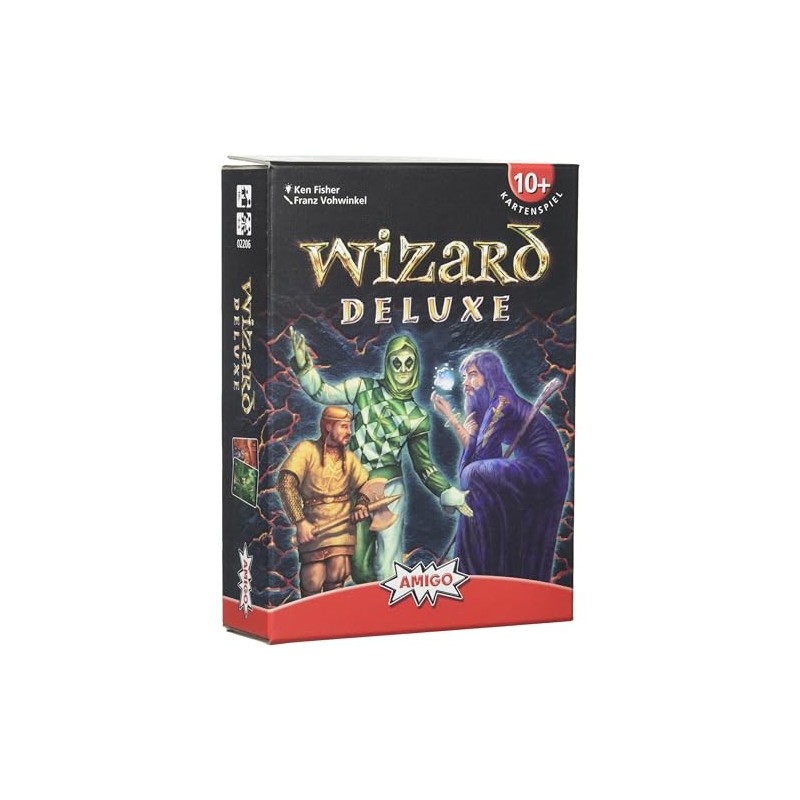 AMIGO 02206 Wizard Deluxe Card Game Multi-Coloured