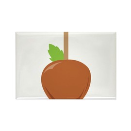 CafePress Caramel Candy Apple Rectangle Magnet, 3"x2" Refrigerator Magnet