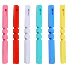 Pack of 300 Plug-in Labels, 6 Colours Plastic Plant Labels for Trees, Flowers, Seedlings, Vines