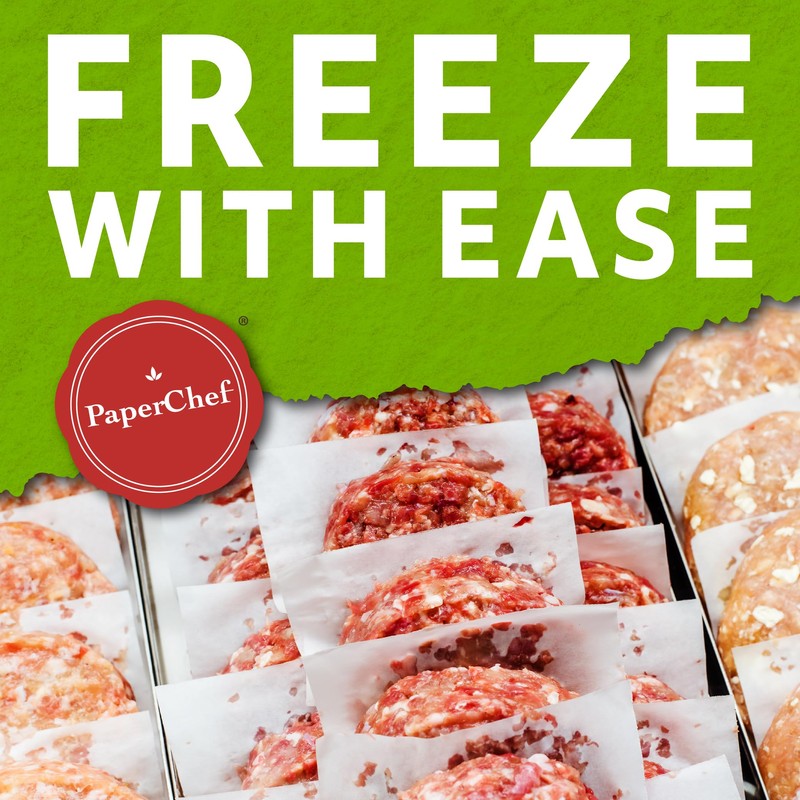 PaperChef - Freezer Paper - Multipurpose, BPA-Free, Non-Stick Paper -