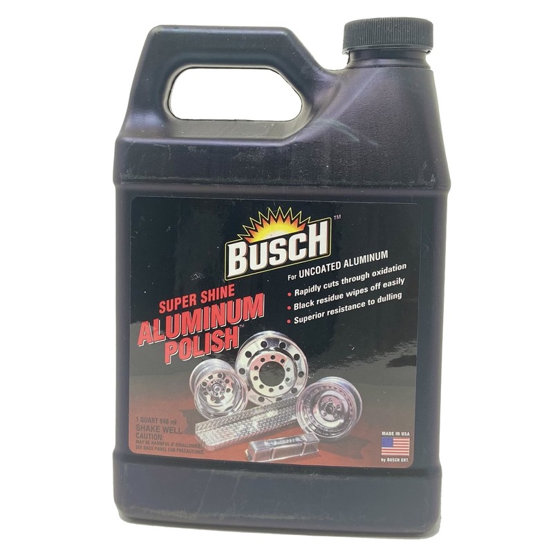 Busch Aluminum Polish Super Shine for uncoated Aluminum - 32oz