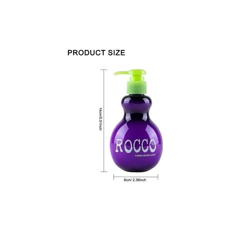 Rocco Crema Contorno Para Crespo Antifrizz Durante 250g
