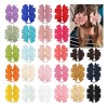 50pz Ligas Para El Cabello Scrunchies Mayoreo Accesorios Para El