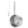 Measuring Cup, Stainless Steel Measuring Kitchen Baking Spoon for Dry