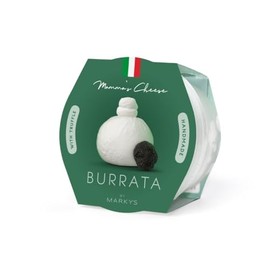 Mamma's Burrata Knotted with Truffles Italian Cheese - 8 oz / 227 g - GUARANTEED OVERNIGHT