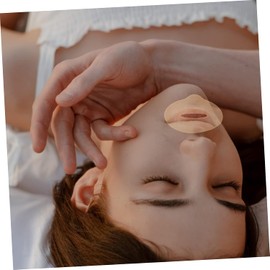 Mascarillas Labiales Hidratantes de Gel para Cuidado de Labios Colágeno, 25 Piezas de Fibra Vegetal, Ideales para Viaje y Uso Nocturno