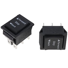 DVPARTS 2 accesorios para interruptor de cambio de marcha atrás, para niños, con alimentación eléctrica, juguetes de repuesto para coche, interruptor de piezas de repuesto