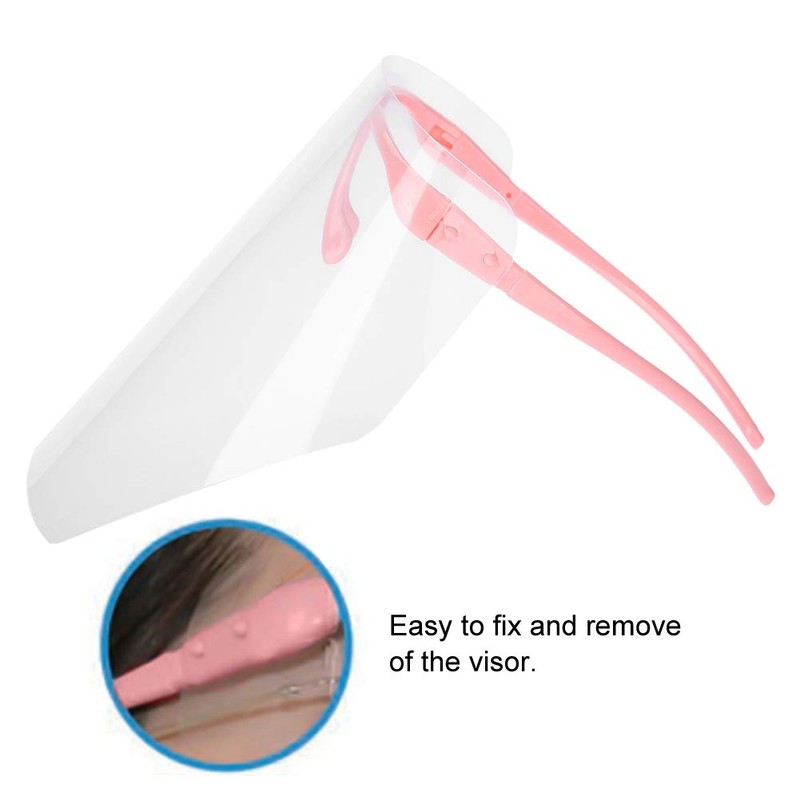 Face Shield Visor, Transparent Full Face Visor Resistant Dental Face