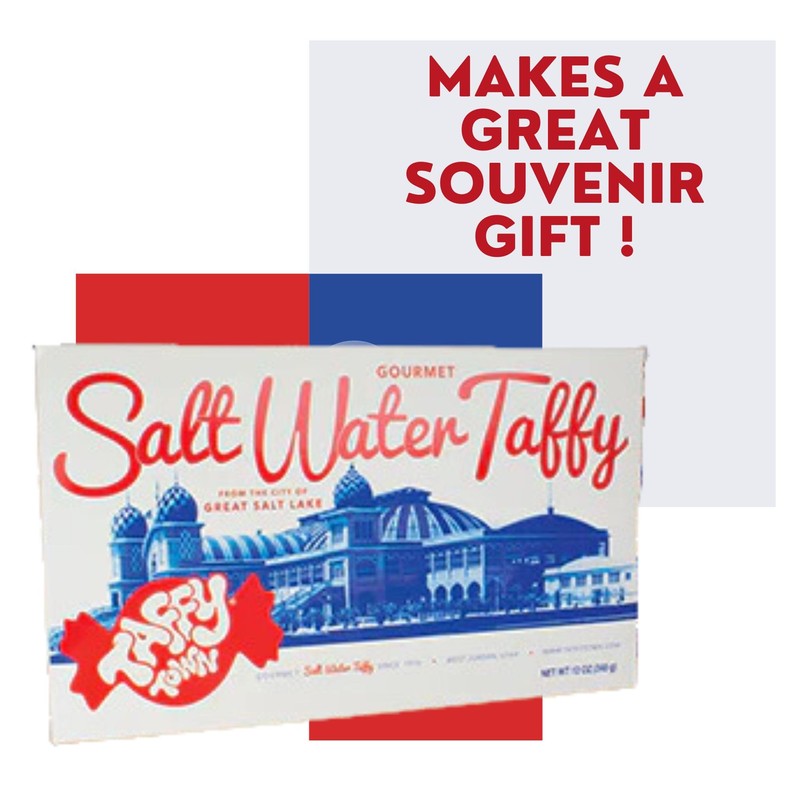Gift Box 14 Ounces (Assorted) Salt Water Taffy - Gourmet