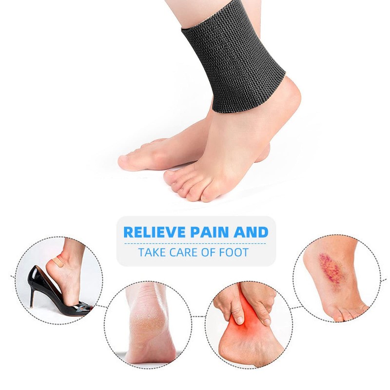 Elastic Ankle Brace Compression Sleeve Injury Recovery Professional Sleeves to