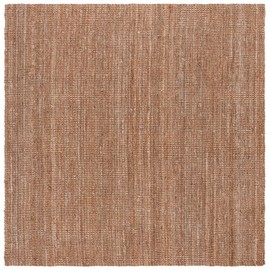 SAFAVIEH Natural Fiber Collection Area Rug - 8' x 10', Natural, Farmhouse Design, Ideal for High Traffic Areas in Living Room, Bedroom & Dining Room (NF676A-8)