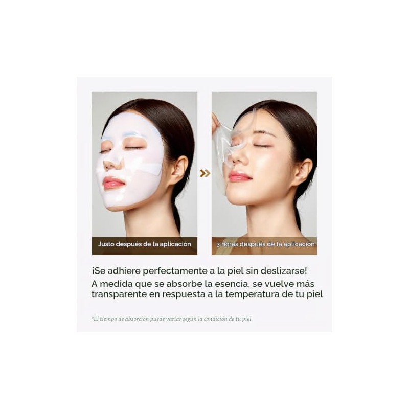 mixsoon Bean Collagen Hydrogel Mask - Mascarilla Facial de Hidrogel