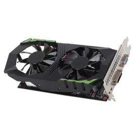 Graphics Card 128bit 4GB DDR5 1350MHz Automatic Recognition Durable Computer Accessories for Dual Fan Desktop Computer