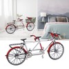 Tandem Mini Bicycle Model High Simulation Exquisite Details Alloy Bike