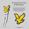 Lyle and Scott Golf Gifts: Premium Leather Golf Scorecard Holder