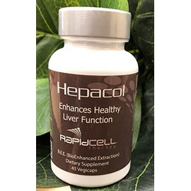 RAPID CELL THERAPY HEPACOL 45 Capsules/Bottle to Enhance Healthy Liver Function