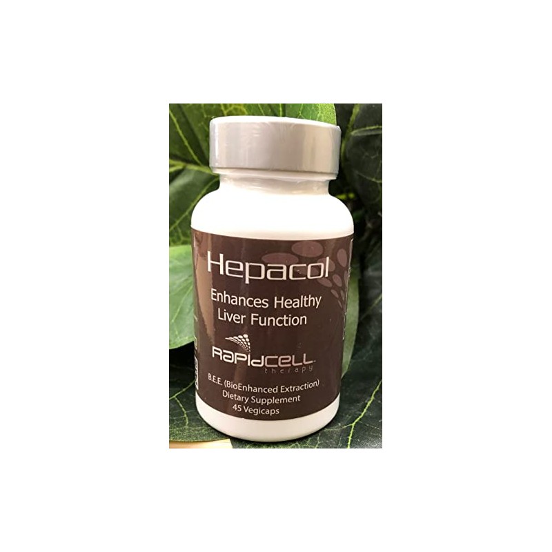 RAPID CELL THERAPY HEPACOL 45 Capsules/Bottle to Enhance Healthy Liver