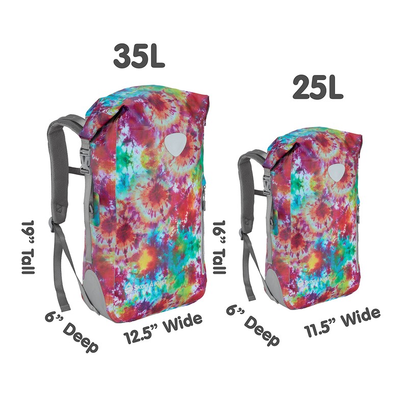 Skog Å Kust BackSåk Waterproof Backpack | 35L Tie Dye