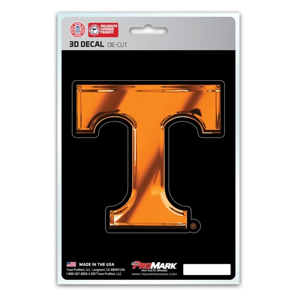 FANMATS University of Tennessee 3D Team Logo Decal