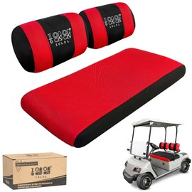 10L0L Golf Cart Front Seat Covers for Yamaha G2/G9/G16/G19/G22 & Club Car DS Pre-2000 | Breathable Polyester Mesh, Washable, Anti-Scratch | OEM Replacement, Tool-Free Installation