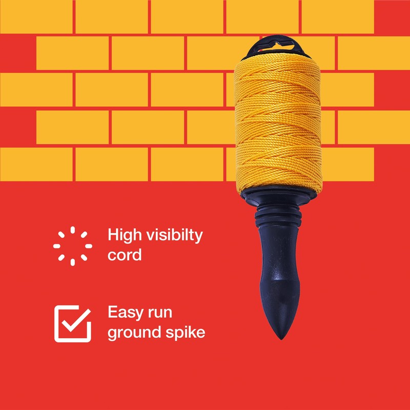 Amtech G4020 150m (300ft) builder's line