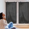 SEWACC Roller Blinds with Suction Cups Sun Blocking Shades for