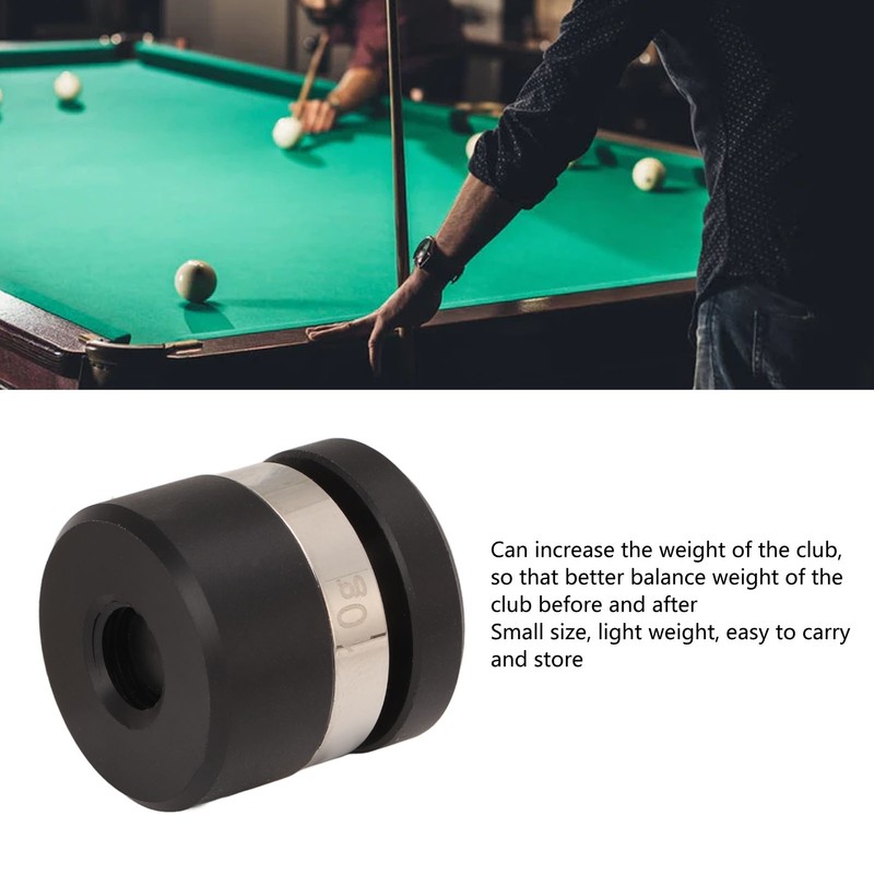 Stainless Steel 5/16 Pool Cue Stick Joint Protector Billiard Pool