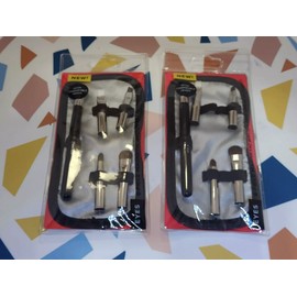 (2PKs)OF BEAUTY 6 -PIECE MAGNETIC" INTERCHANGEABLE HEADS " EYE BRUSH SET