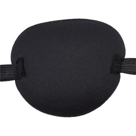 Black Children's Adult Vision Recovery Single Eye Patch Pads Adjustable Strabismus Correction Lazy Eye Cover Medical Eye Patches