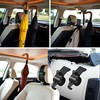 JJLFresheners 2 Pcs Car Umbrella Holder,Trunk Hooks Hanger Holder Clip,Universal