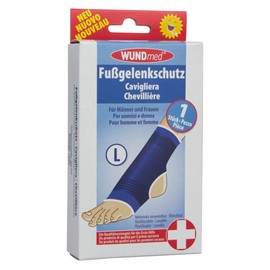 Wundmed 04-004L Ankle Protection Clinically Tested/Washb L, Blue