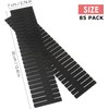 DVHOK 85Pcs Drawer Dividers, Adjustable Drawer Organiser, Cut at Will