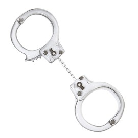 Widmann 04838 - Aufblasbare gigantische Handschellen, 150 cm, Junggesellenabschied, Hen Party, Polizei, Motto-Party, Karneval