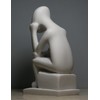 Thinker Cycladic Greek Art Figurine Idol Modern Statue Sculpture Handmade