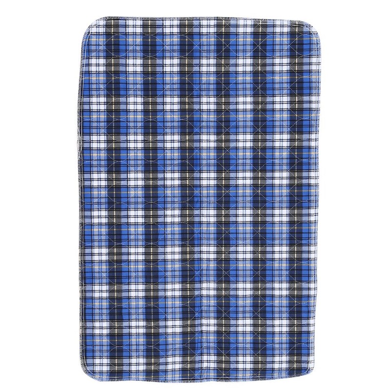 Almohadilla de cama lavable reutilizable, 3 capas sábanas de incontinencia