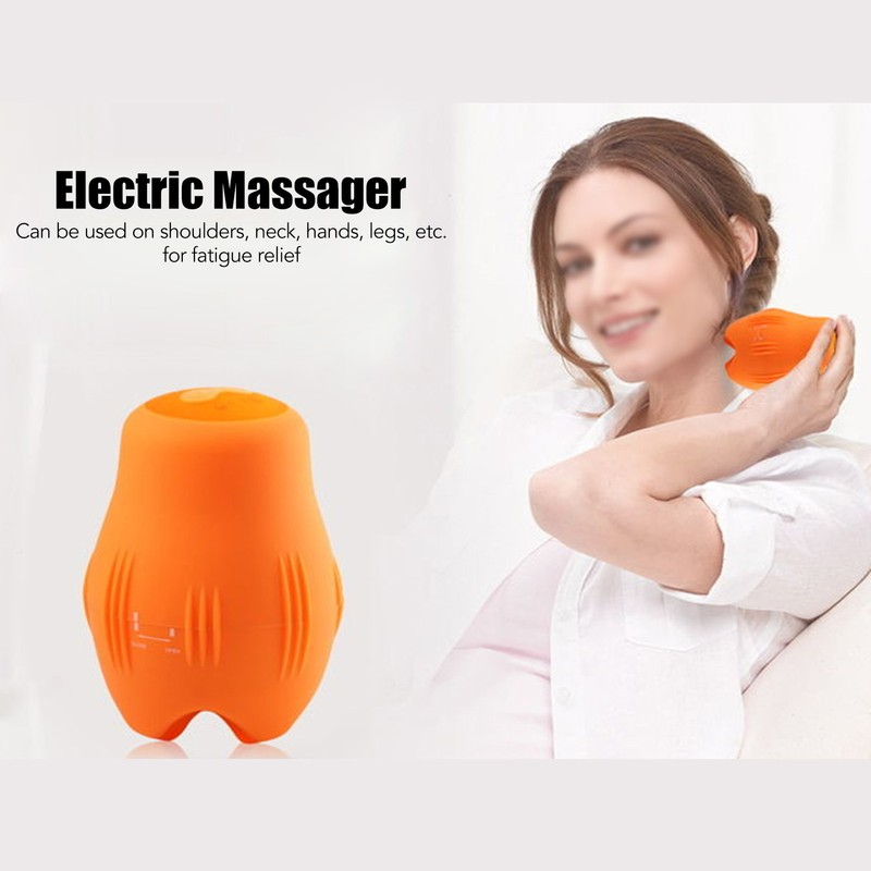Small Massager Night Light Function Portable One Button Start Rechargeable