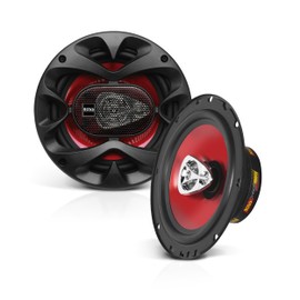 BOSS Audio Systems CH6530 Chaos Series 6.5 Inch Car Door Speakers - 300 Watts (Pair), 3 Way, Full Range, Tweeters, Coaxial, Sold in Pairs