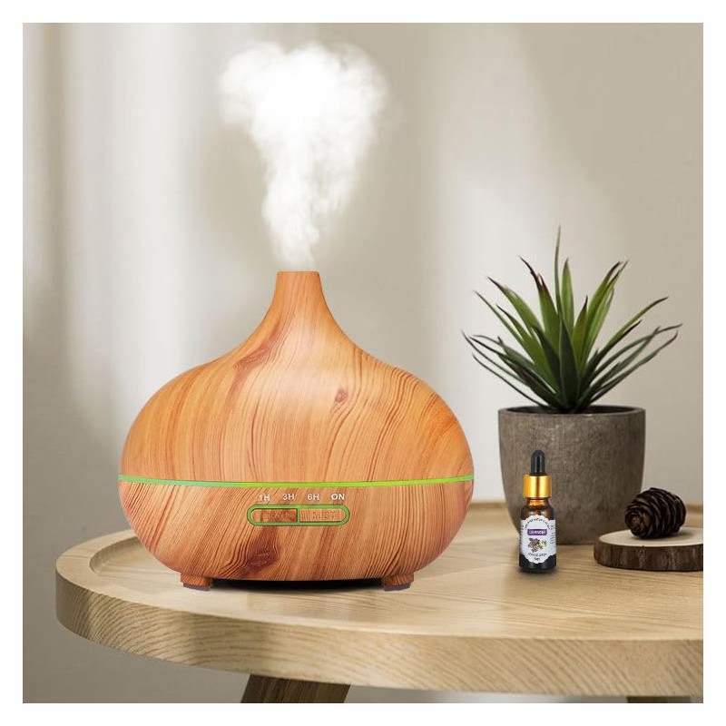 Umidificatore e Diffusore di Aromi ad Ultrasuoni con Timer 460