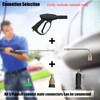 Pressure Washer Extension Wand, 2Pcs Extension Lance (15"/38cm) + 90°Curved