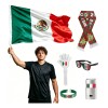 Fiesta Fútbol Paquete México 6 Kits De Cotillón Copa Mundial