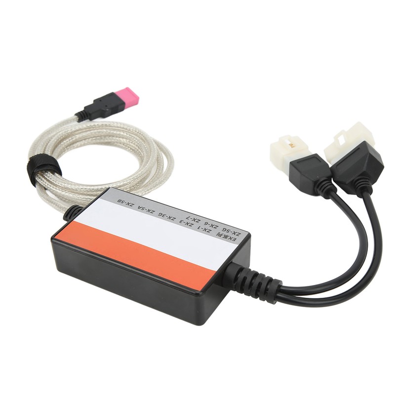 Excavator Diagnostic Cable Accurate Flexible Replacement For Hitachi V3.10 Dr.ZAX200