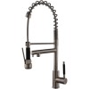 Modern Style Single Handle Kitchen Faucet Kit 2-Function Pull Sprayer