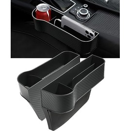 ESEWALAS Organizador de asiento de coche, caja de almacenamiento multifuncional, portátil, unisex