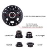 6 Bolts Disc Brake Hubs Aluminum Alloy Mountain Bike Bicycle