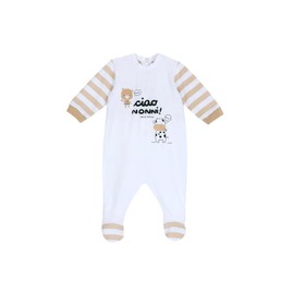 Chicco, Tutina Neonato e Neonata, in Morbido e Leggero Cotone, con Comoda Apertura a Patello, Ideale per Primavera e Autunno, Designed in Italy, Abbigliamento Neonato e Neonata 0-24 Mesi