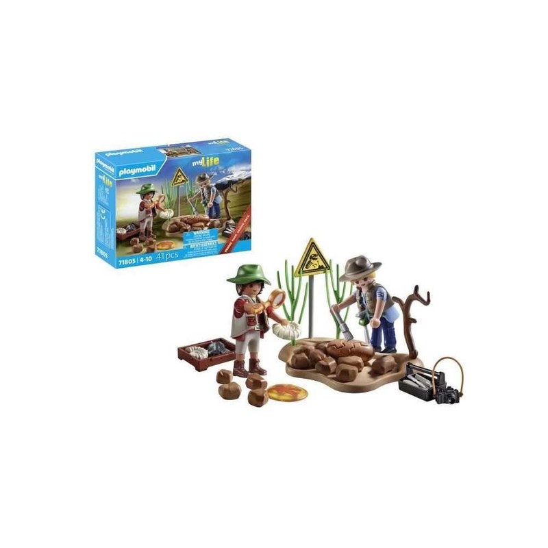 Playmobil Excavación paleontológica
