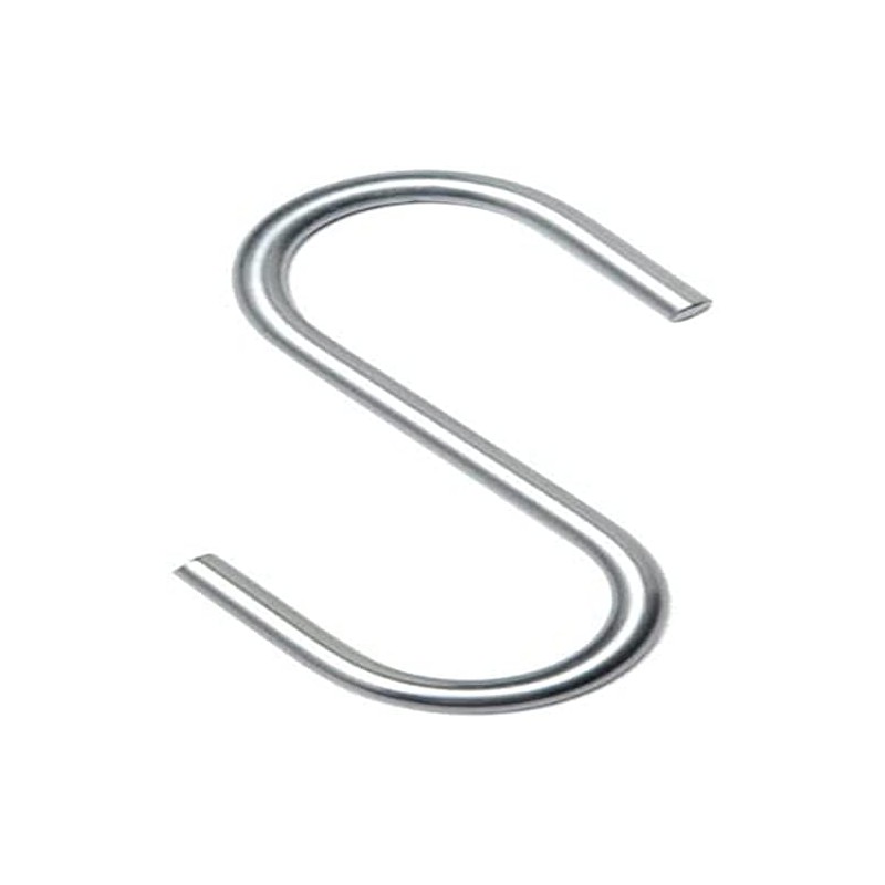 Merriway BH01896 (6 Pcs) Steel Kitchen S-Hook, BZP 50 x