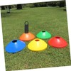 BIUDECO 10pcs Soccer Cone Training Disc Football Training Logo Plate
