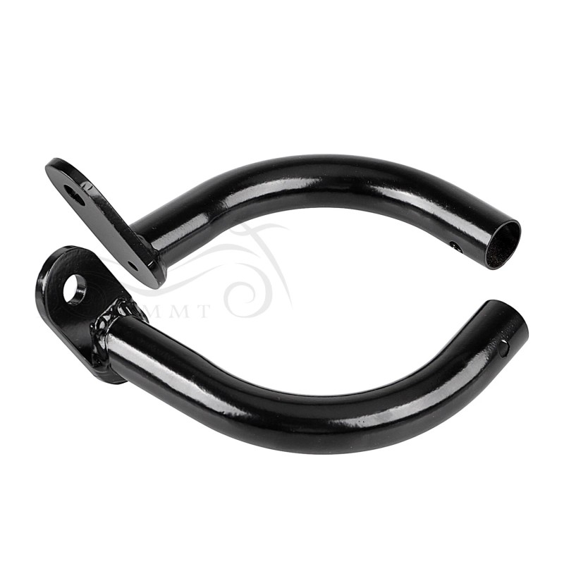Unbranded Black Saddlebag Guard Eliminator Support Bracket For Harley Electra