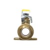 XFITTING Barb Crimp Pex 3/4 Inch Ball Valve With Drop